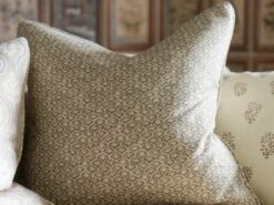 Floral Cushion In Warm Brown 2 Floral Cushion In Warm Brown -Andrew Martin Store 1094584 philosopher01097sml