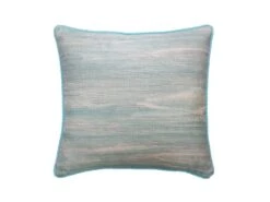Cushion In Soft Blue Brush Marks