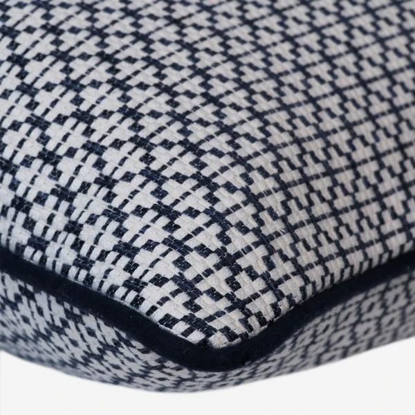 Brook Navy Cushion Brook Navy Cushion -Andrew Martin Store 141496 brook navy detail