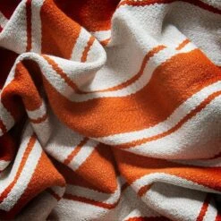 Mountain Stripe Fire Fabric