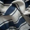 Mountain Stripe Navy Fabric