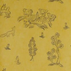 Wychwood Provencal Yellow Wallpaper