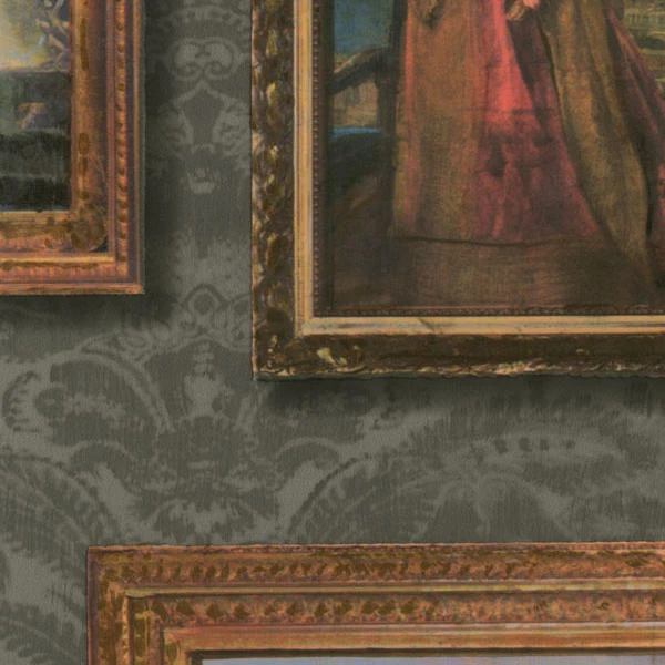 Gallery Wallpaper - Charcoal Wallpaper Gallery Wallpaper - Charcoal Wallpaper -Andrew Martin Store 205035 andrew martin museum wallpapers gallery charcoal wallpaper