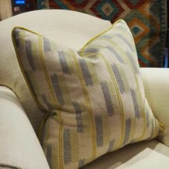 Positano Lime Cushion -Andrew Martin Store 215435 positano green ls