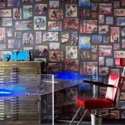 Rockefeller Wallpaper - Multi Wallpaper 2 Rockefeller Wallpaper - Multi Wallpaper -Andrew Martin Store 216703 andrew martin museum wallpaper rockefeller multi wallpaper