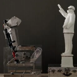 Stria Charcoal Wallpaper