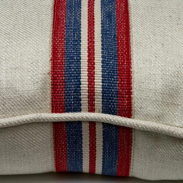 Hedgerow Medal Stripe Admiral Tape Cushion Hedgerow Medal Stripe Admiral Tape Cushion -Andrew Martin Store 220749 acc5056 detail