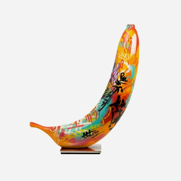 Graffiti Banana sculpture Graffiti Banana Sculpture -Andrew Martin Store 228483 banana graffiti 1