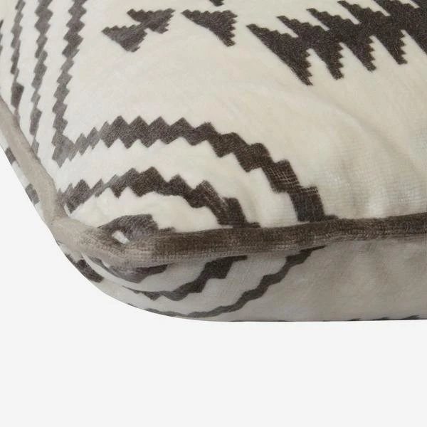 Navaho Grey Cushion Navaho Grey Cushion -Andrew Martin Store 24059 navaho grey cushion detail acc2394