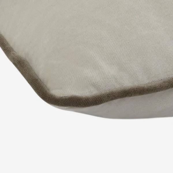 Pelham Stone Cushion Pelham Stone Cushion -Andrew Martin Store 24112 pelham stone cushion with taupe piping cushion detail acc2618