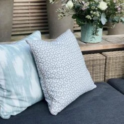 Audley Celadon Outdoor Cushion -Andrew Martin Store 250083 apulia celadon audley celadon outdoor cushions