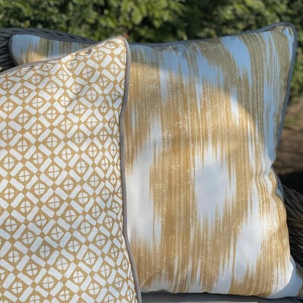 Apulia Ochre Outdoor Fabric Apulia Ochre Outdoor Fabric -Andrew Martin Store 252019 audley apulia ochre outdoor cushions