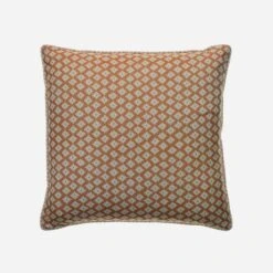 Maze Orange Cushion