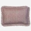 Bud Ruffle Pink Cushion