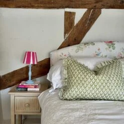 Bud Ruffle Leaf Cushion 2 Bud Ruffle Leaf Cushion -Andrew Martin Store 261402 helena bud leaf lifestyle