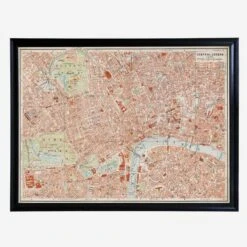 Maps London Print